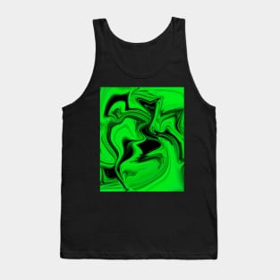 green waves Tank Top